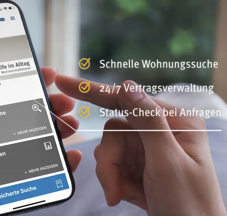 ProPotsdam-App: Schnelle Wohnungssuche, 24/7 Vertragsverwaltung, Status-Check bei Anfragen